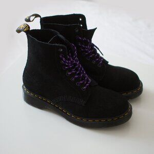 Black Suede Dr Marten